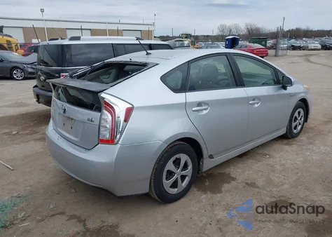 2013 Toyota Prius Two from USA, damaged, VIN JTDKN3DU2D5576786